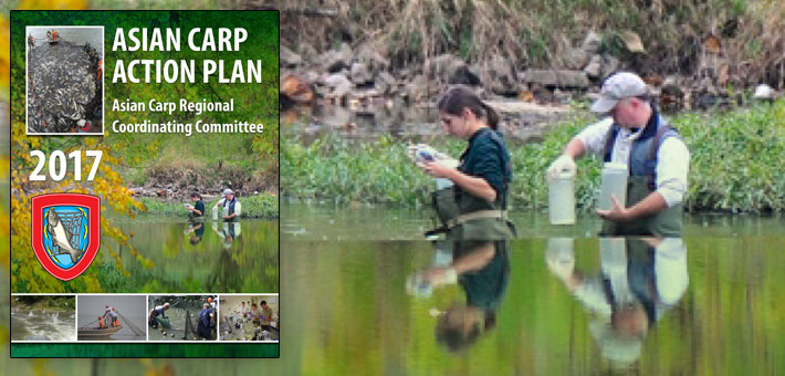 Cover of the 2017 Asian Carp Action Plan